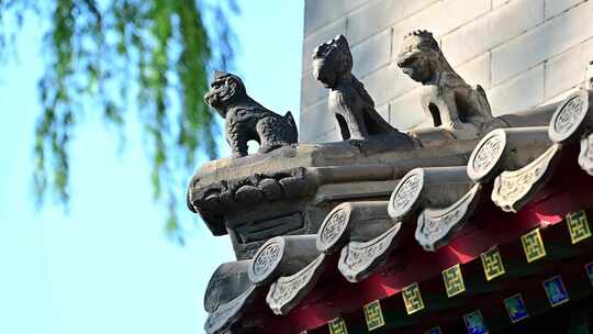 老北京什刹海风情人文风景市井烟火气