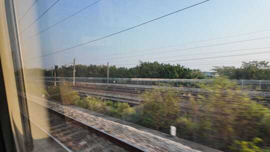 高铁 火车 铁路 交通 动车 旅行 站台 风景