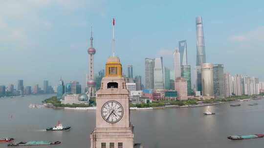 上海外滩海关大楼时间历史更替
