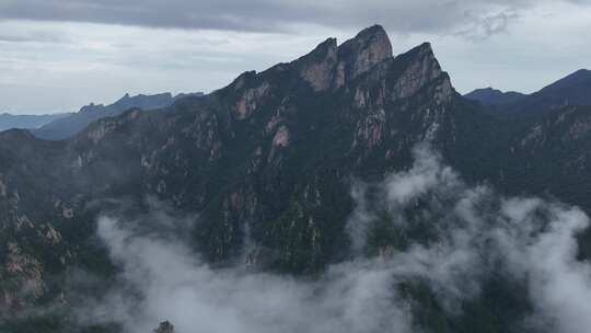 美丽中国河南老界岭自然风光