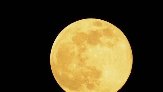 超级月亮满月