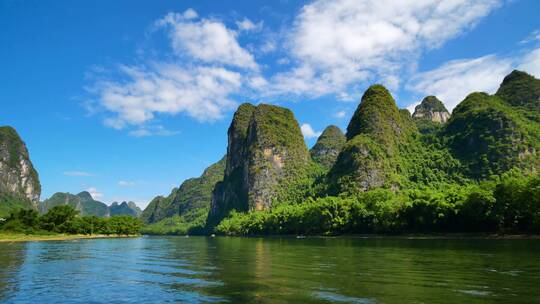 广西美景 桂林山水 漓江风光 漓江漂流