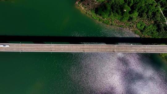 高铁 动车 和谐号 复兴号 航拍4K