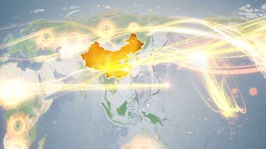 宿州萧县地图辐射到全世界全球连线 3