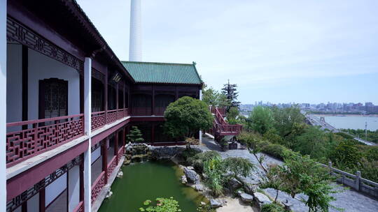 武汉汉阳区龟山风景区风景