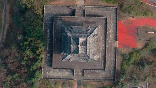 【4k】简阳鳌山公园航拍