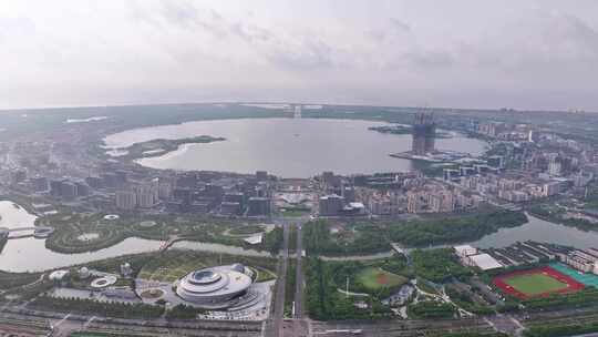 滴水湖 上海浦东 临港新片区 地标