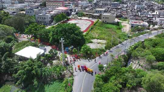 中国广东省汕尾市陆丰市深田湖村孟兰胜会