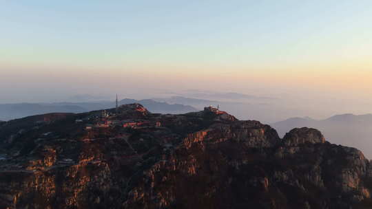 泰安泰山山顶风景