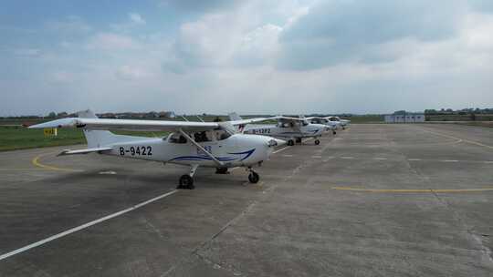 襄阳机场空镜头