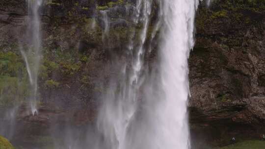 Seljalandsfoss，瀑布，冰岛