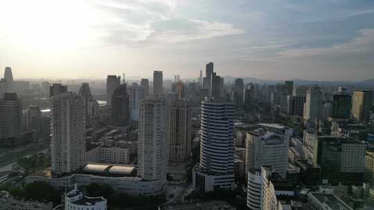 航拍浙江宁波城市宣传片宁波大景