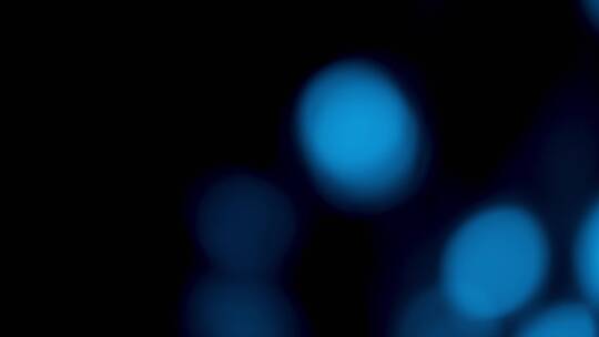 蓝色光点光斑移动闪烁背景 (9)