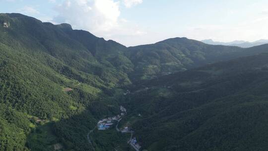 航拍祖国巍峨大山高山山川