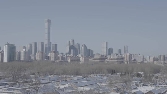 北京冬天雪景 北京冬季