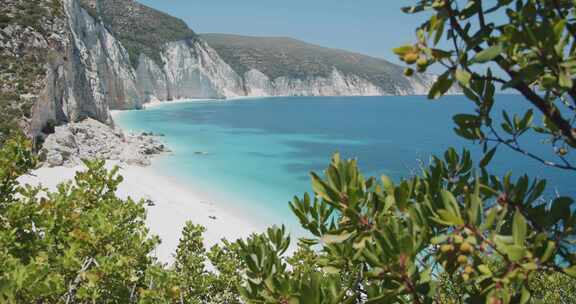 海滩，海岸，海，悬崖