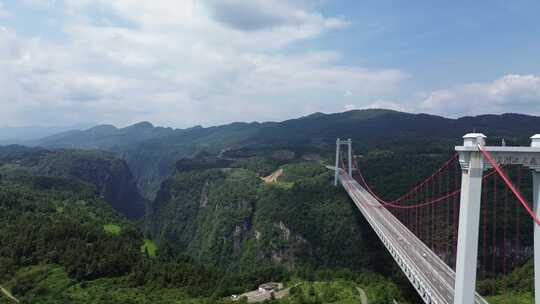 美丽中国山川中的大桥、峡谷大桥