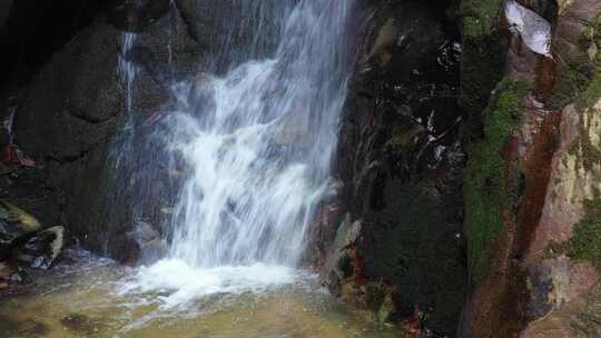 航拍秦岭秋天景色 秦岭 秋季