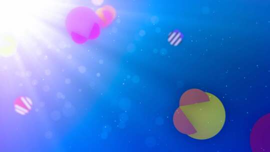 61儿童卡通梦幻背景素材