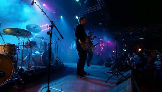 乐队舞台现场演奏素材