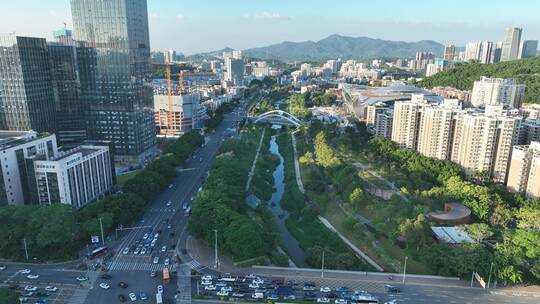 大沙河 大沙河公园 河道 休闲