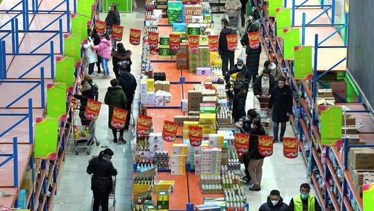 商场购物 大型超市