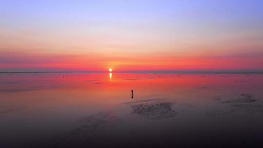 海上日出