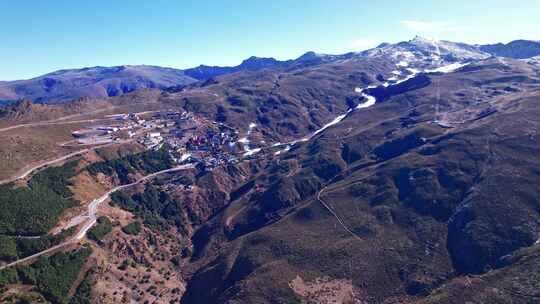 Sierra Nevada，滑雪场，西班