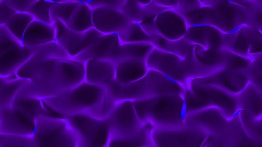 抽象光滑波浪背景。多色柔和光滑时尚波浪动