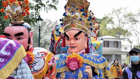 福建游神传统民俗 庆祝新年