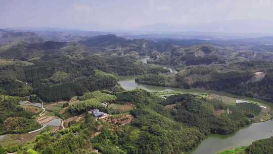 国家地理连绵的高山大自然生态山体风景航拍