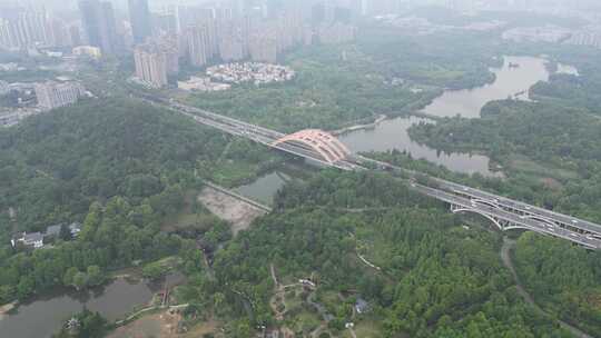 贵州观山湖公园观山大桥