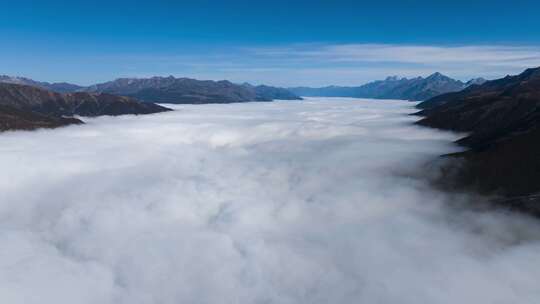 雪山云海延时