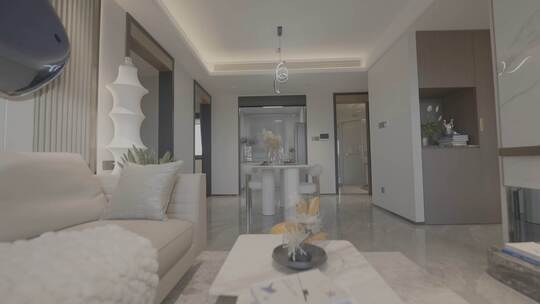 住宅客厅装饰家居空间设计现代简约轻奢舒适