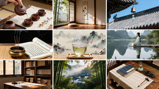 中式禅意生活美学 山水间的禅意时光