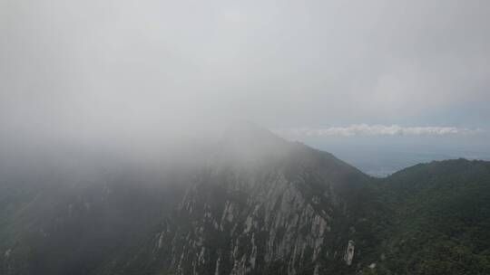 庐山山顶航拍