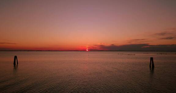 日出夕阳