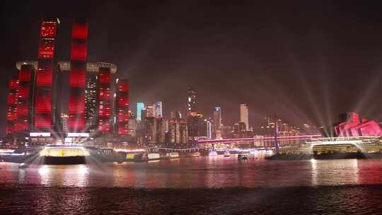 重庆2024跨年灯光秀