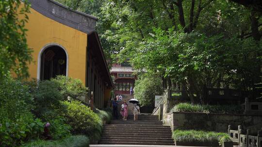 杭州千年古刹灵隐寺建筑