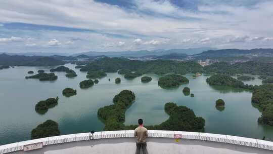 千岛湖黄山尖天下为公景区