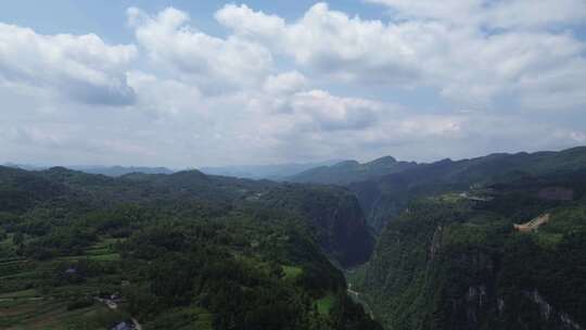 美丽中国山川中的大桥、峡谷大桥