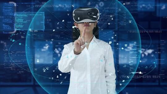元宇宙VR科技虚拟世界互动体验宣传视频视频素材模板下载