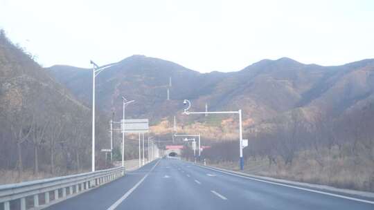 马路 山 高山 道路 行驶