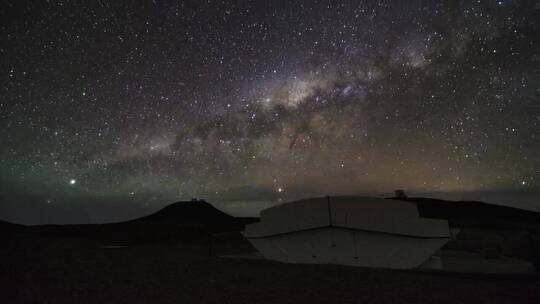 星空银河实拍画面