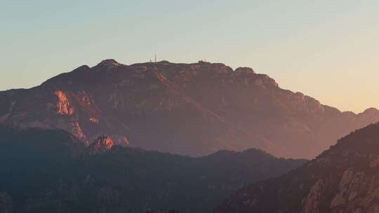 泰安泰山山顶风景