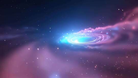 宇宙穿梭时空隧道空镜4K