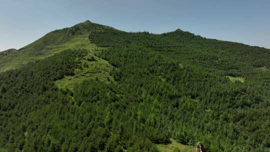 山西雁门关景区航拍视频素材