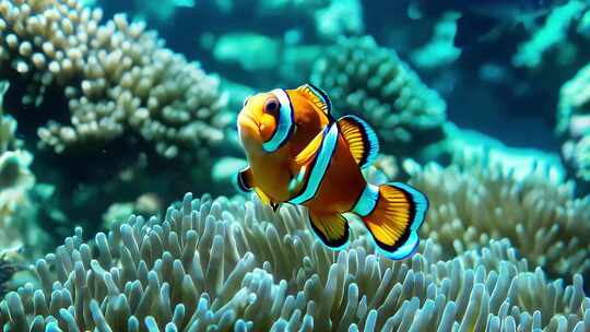 海底海底世界海底鱼群海洋生物海洋环境海洋