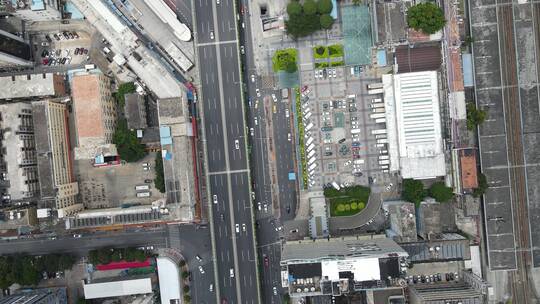 航拍广西南宁城市宣传片地标建筑