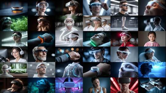 可穿戴设备(前97S为快速预览)高清在线视频素材下载